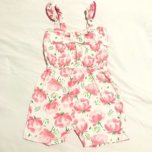 Isaac Mizrahi - Flower romper 12-18m